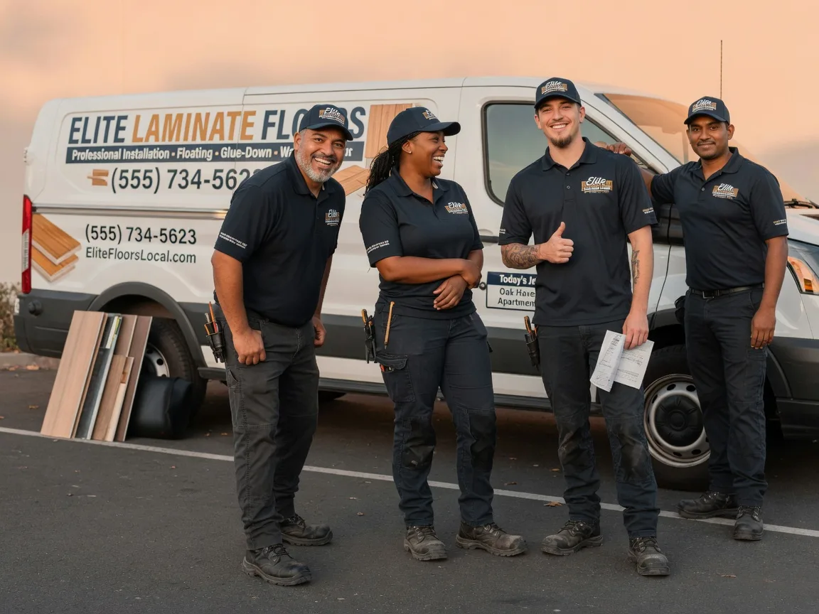 Laminate flooring installation company in Seaford, VA